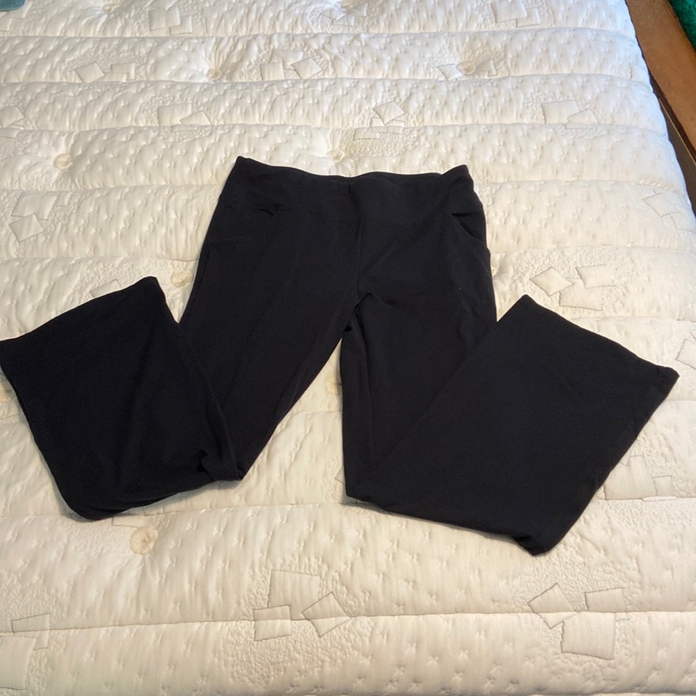 Black Flare Leggings
